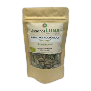 Pistacho ecológico natural mondado (Kerman) – envase Pistachos Luna