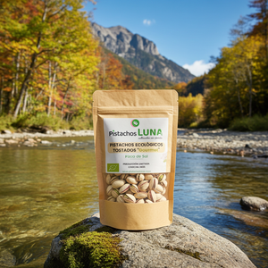 Pistachos Ecológicos Tostados "Gourmet" Pizca de Sal - Pistachos Luna