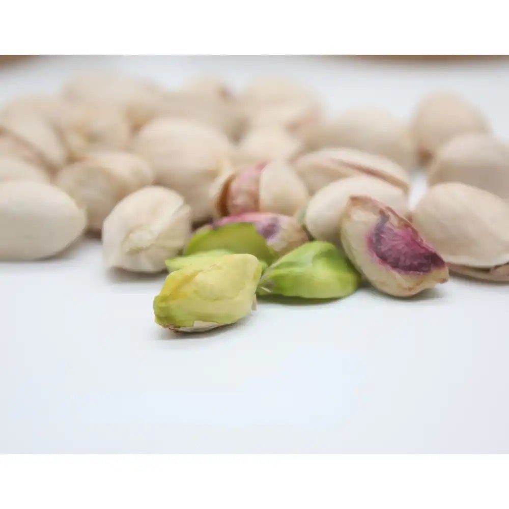 Pistachos ecológicos mondados en grano – detalle del producto