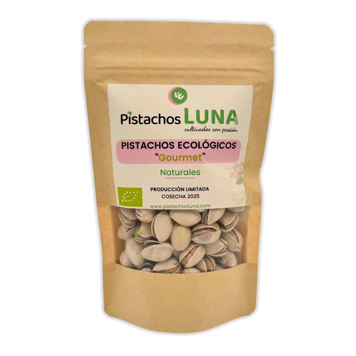 Pistacho Ecológico Natural «Gourmet» - Pistachos Luna