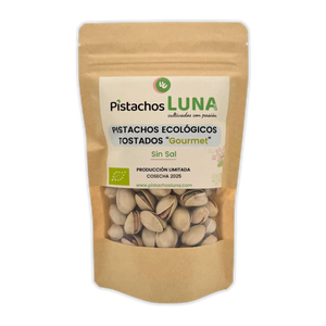 Pistacho Ecológico Tostado «Gourmet» Sin Sal - Pistachos Luna